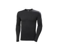HELLY HANSEN Lifa Merino Midweight Crew (Negro) Ropa interior técnica para hombre