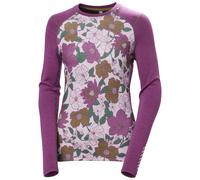 Helly Hansen LIFA Merino - Capa Base gráfica de Peso Medio para Mujer