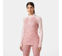 Helly Hansen Lifa® Merino Midweight Graphic Half-zip Base Layer Mujer Rosa M