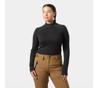 Helly Hansen Lifa® Merino Midweight Half-zip Base Layer Mujer Negro S