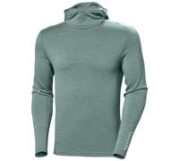 Helly Hansen LIFA Merino Midweight Hoodie Sudadera con Capucha, 489 Cactus, L para Hombre