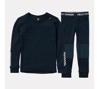 Helly Hansen K Lifa Merino, conjunto, junior, navy 128 Navy