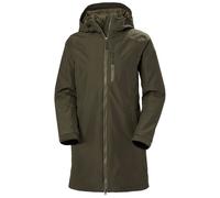Helly Hansen Long Belfast, chaqueta de invierno, mujer, verde 34(XS)