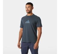 Helly Hansen Massif Graphic T-shirt Hombre Azul L L