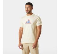 Helly Hansen Massif Graphic T-shirt Hombre Beis 2XL 2XL