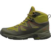 Helly Hansen Cascada Mid Ht, Botas y zapatos de senderismo de día Hombre, Neon Moss Utility Green, 42 EU
