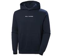 Helly-Hansen Mens Core Graphic Sweat Hoodie, Azul marino, S