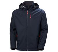 Helly Hansen Men's Crew Hooded Jacket 2.0, Navy, 4XL