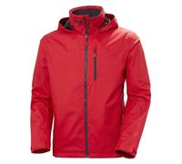 Helly Hansen Men's Crew Hooded Jacket 2.0, Red, XL