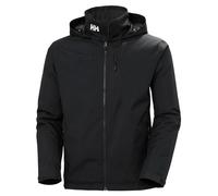Helly Hansen Men's Crew Hooded Midlayer Jacket 2, Black, S