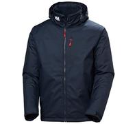 Helly Hansen Men's Crew Hooded Midlayer Jacket 2, Navy, 2XL