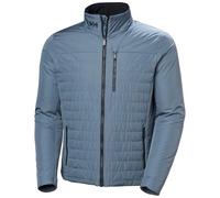 Helly Hansen Chaqueta aislante Crew 2.0 para hombre, azul marino lavado, talla M