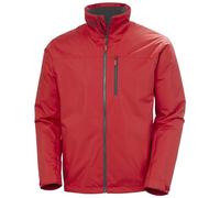 Helly Hansen Men's Crew Midlayer Jacket, Red 2.0, L