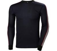 Helly Hansen Men's HH LIFA Stripe Long-Sleeve Crew Navy M Ropa base de barco