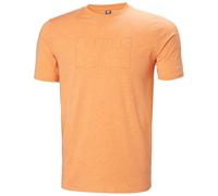 Helly Hansen Camiseta para Hombre con Logotipo HH Tech Ignite Orange, XL, Naranja Encendido, XL
