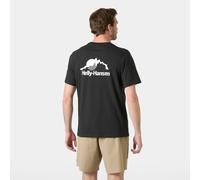Helly Hansen Men's Nord Graphic T-shirt - Black/Ebony - 2XL