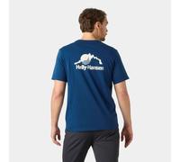 Helly Hansen Men's Nord Graphic T-shirt - Blue - 2XL
