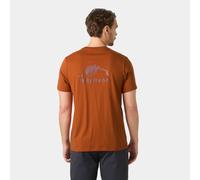 Helly Hansen Men's Nord Graphic T-shirt - Brown - 2XL