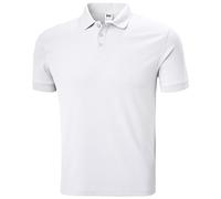 Helly Hansen Mens Riftline Polo, Blanco, XL