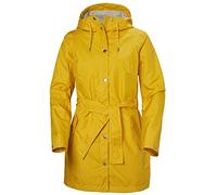 Helly Hansen Mujer Chubasquero Largo Lyness II, M, Amarillo Esencial