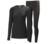 Helly Hansen Conjunto Comfort Light para mujer Negro XL (42)