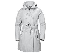 Helly Hansen Mujer Gabardina Welsey II, XL, Gris Niebla