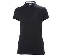 Helly Hansen Mujer Polo Crew Pique 2, M, Azul marino