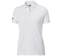 Helly Hansen Mujer Polo Tech Crew, S, Blanco