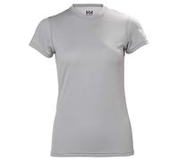 Helly Hansen Mujeres Camiseta W HH Tech, Gris Claro, XS