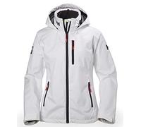 Helly Hansen Mujeres Chaqueta con capucha de capa intermedia W Crew, Blanco, XS