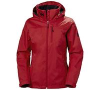 Helly Hansen Mujeres Chaqueta con capucha de capa intermedia W Crew, Rojo, XL