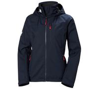 Helly Hansen Mujeres Chaqueta con capucha W Crew 2.0, Azul Marino, M