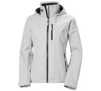 Helly Hansen Mujeres Chaqueta con capucha W Crew 2.0, Gris Niebla, 5XL