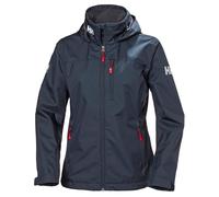 Helly Hansen W Crew Hooded Jacket Chaqueta, Azul marino, XS Mujer