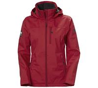 Helly Hansen Mujeres Chaqueta con capucha W Crew, Rojo, S