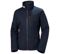 Helly Hansen Mujeres Chaqueta de capa intermedia W Crew 2, Azul Marino, XS