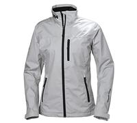 Helly Hansen Mujeres Chaqueta de capa intermedia W Crew, Gris Niebla, L