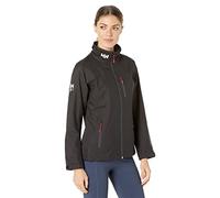 Helly Hansen Mujeres Chaqueta de capa intermedia W Crew, Negro, XS