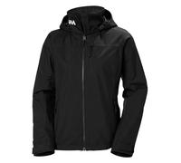 Helly Hansen Mujeres Chaqueta Midl con capucha W Crew 2.0, Negro, L
