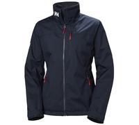 Helly Hansen Mujeres Chaqueta W Crew 2.0, Azul Marino, XS