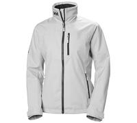 Helly Hansen Mujeres Chaqueta W Crew 2.0, Gris Niebla, M