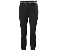 Helly Hansen Mujeres Pantalón W Lifa Merino Midw 3/4, Negro, XS