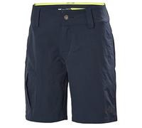 Helly Hansen Mujer Pantalón Corto Cargo Secado Rápido, 31, Azul Marino