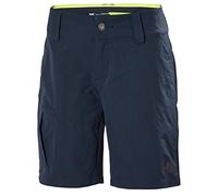 Helly Hansen Mujer Pantalón Corto Cargo Secado Rápido, 34, Azul Marino
