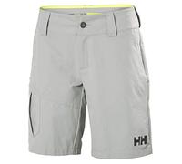2024 Pantalones Cortos Cargo Qd Helly Hansen Mujer Gris Niebla 32