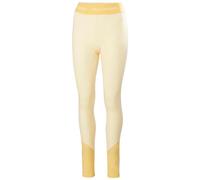 Helly Hansen LIFA Merino - Pantalones de Capa Base de Peso Medio para Mujer, 367 Amarillo Crema, S