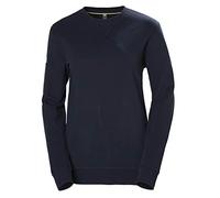Helly Hansen Mujeres Sudadera W Crew, Azul Marino, XL