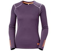 Helly Hansen W Lifa Active Crew, Camisa Mujer, Violeta (Purple), XS