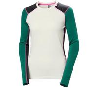 Helly Hansen Mujeres Tripulación de Peso Mediano W LIFA Merino, Esmeralda, XL