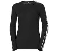 Helly Hansen Mujer HH Lifa Crew, XS, Negro